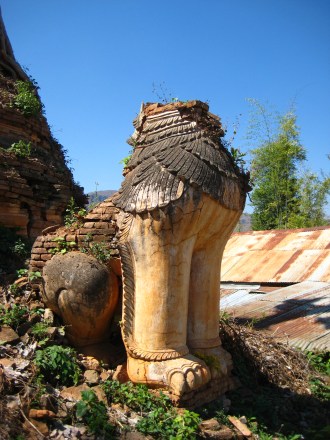179_Shwe Indein Pagoda temple complex