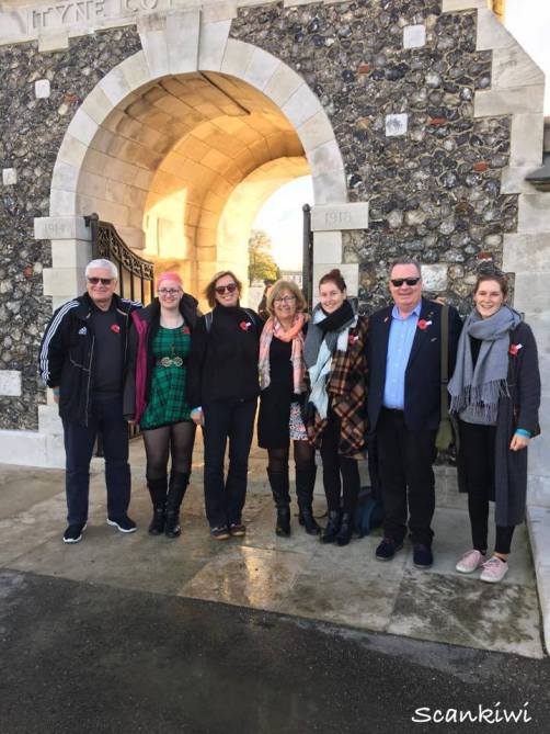 The Connells (L to R Steve, Jess, Cath, Bronwyn, Kelsie, Hugh-John, Aimee)